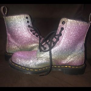 Women’s Dr. Marten Pascal 8-Eye Glitter Boot